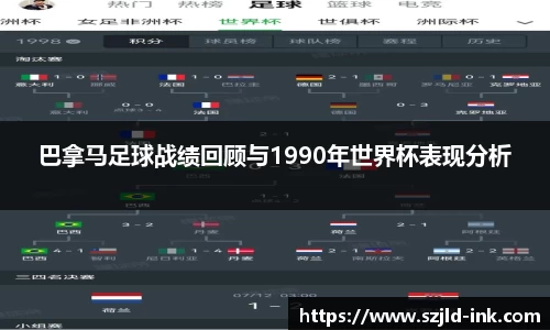 巴拿马足球战绩回顾与1990年世界杯表现分析